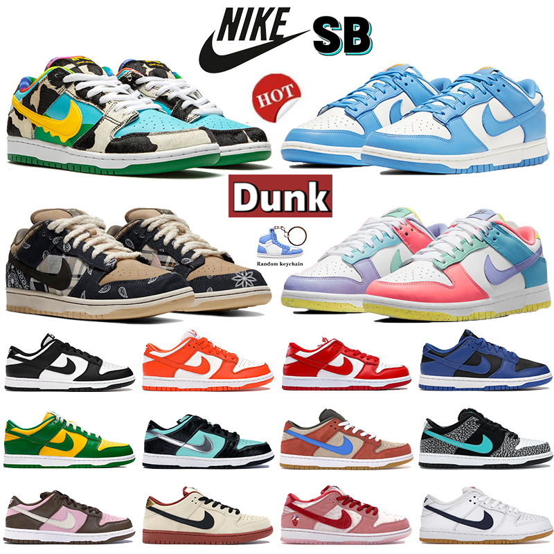 

Newest Nike Dunk SB UNC Platform Running shoes coast Chunky Dunky white black elephant Cactus University blue Kentucky Low men women Sneakers, 48 bubble wrap packaging