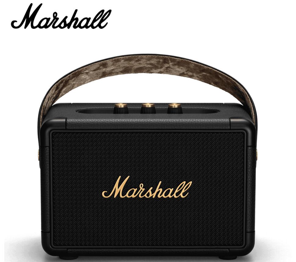 

Marshall Kilburn II Portable Bluetooth Speaker Deep Bass Sound Wireless Outdoor Travel Speaker IPX2 Waterproof Speaker Subwoofer