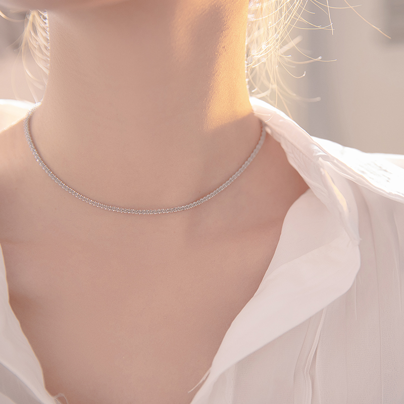 Xianlan191 Female Niche Clavicle Chain Design Feeling Light Luxury Decoration Accessories Double Neck Chain High-End Female Temper-image-706517441