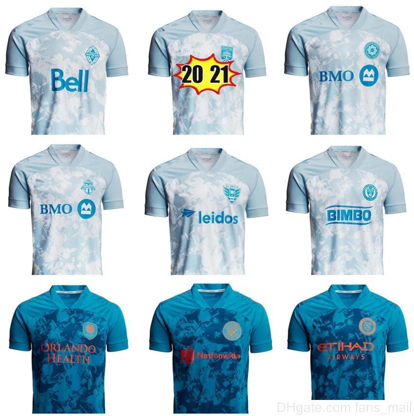 

MLS Parley Primeblue soccer jerseys 2021 2022 Austin Orlando City Philadelphia Union football jersey Colorado Columbus Toronto FC D.C., Black