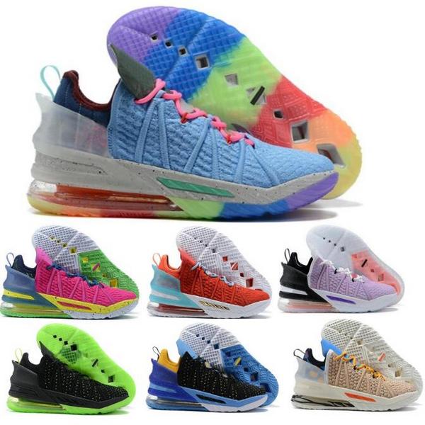 

2021 James Basketball Shoes 18 18s Sneakers Play For The Future Kylian Mbappe Graffiti Blue Tint Reflections Flip Gang Sisterhood Night Men Tennis, Khaki