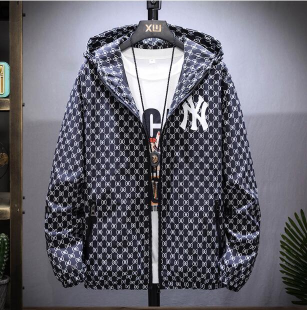 

Cross-border hot style autumn 2021 men's floral jacket camouflage casual top jacket men's slim hooded cardigan, W1