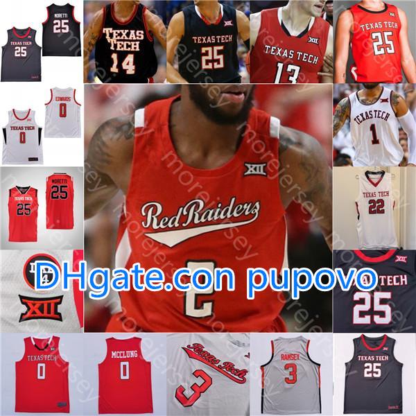 

Custom 2021 Texas Tech Basketball Jersey NCAA College Mac McClung Shannon Jr. Nimari Burnett Micah Peavy Chibuzo Agbo Tyreek Smith Edwards, Red 2019