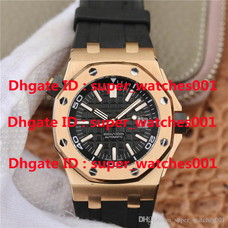 

JF 15710 rose gold Mechanical Watches waterproof 200m 3120 automatic movement watch silicon band Wristwatches, Slivery;brown