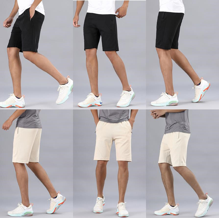 

men pant short pants gym quick dry loose drawstring elastic waist knee length beach designer sweatpants fintness trouser mens shorts, I need look other product