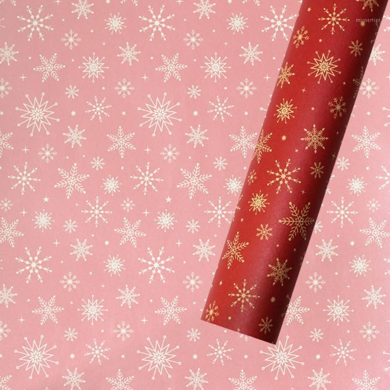 

Gift Wrap 5 Sheets Christmas Wrapping Paper Present Bag Packaging Handmade Decor T5EB