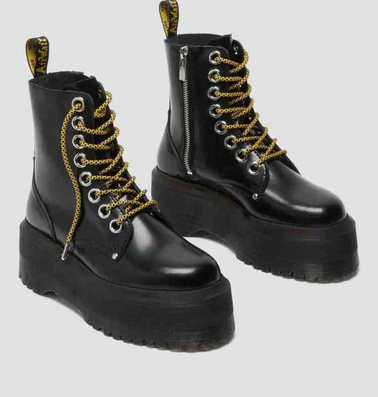 

Boots Quality Women Top Booties Platform Sole Yellow Stitching And A Heel-Loop Jadon EDS9, I need look other product