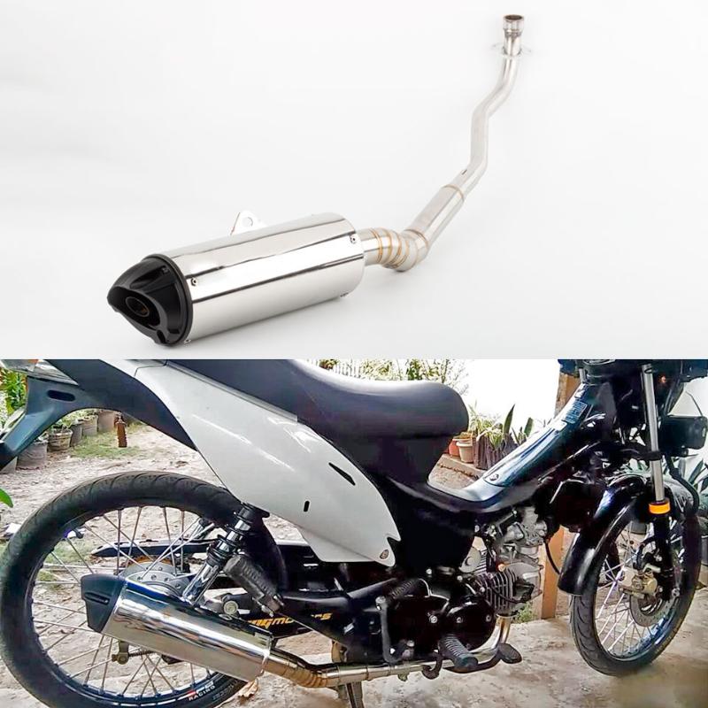 

Motorcycle Exhaust System Performance Modified Competitive XRM125 Scooter Stainless Steel Pipe XRM 110 Muffler XRM-125 Full