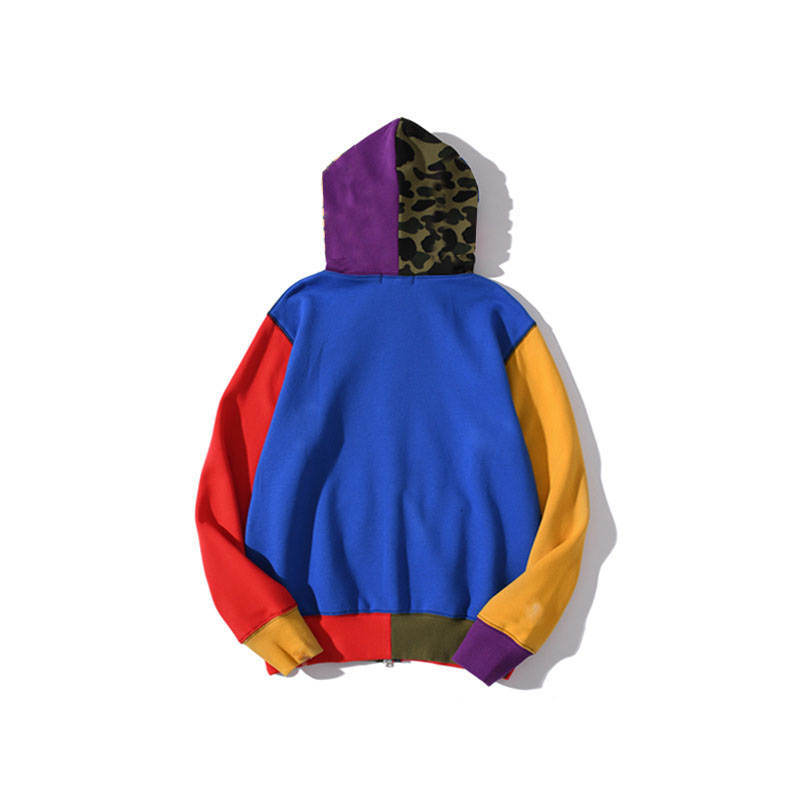 

Hot Mans Hooded Jacket Hoodie Full Zipper Sweatshirt Coat Camouflage, Don't pay it