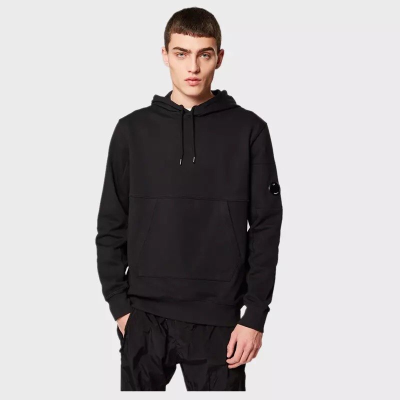 

2020 sweatshirt mens sweater designer hip hop hoodie Comfortable Side zipper lens decoration sleeve five color asian size sweatshirt, Black