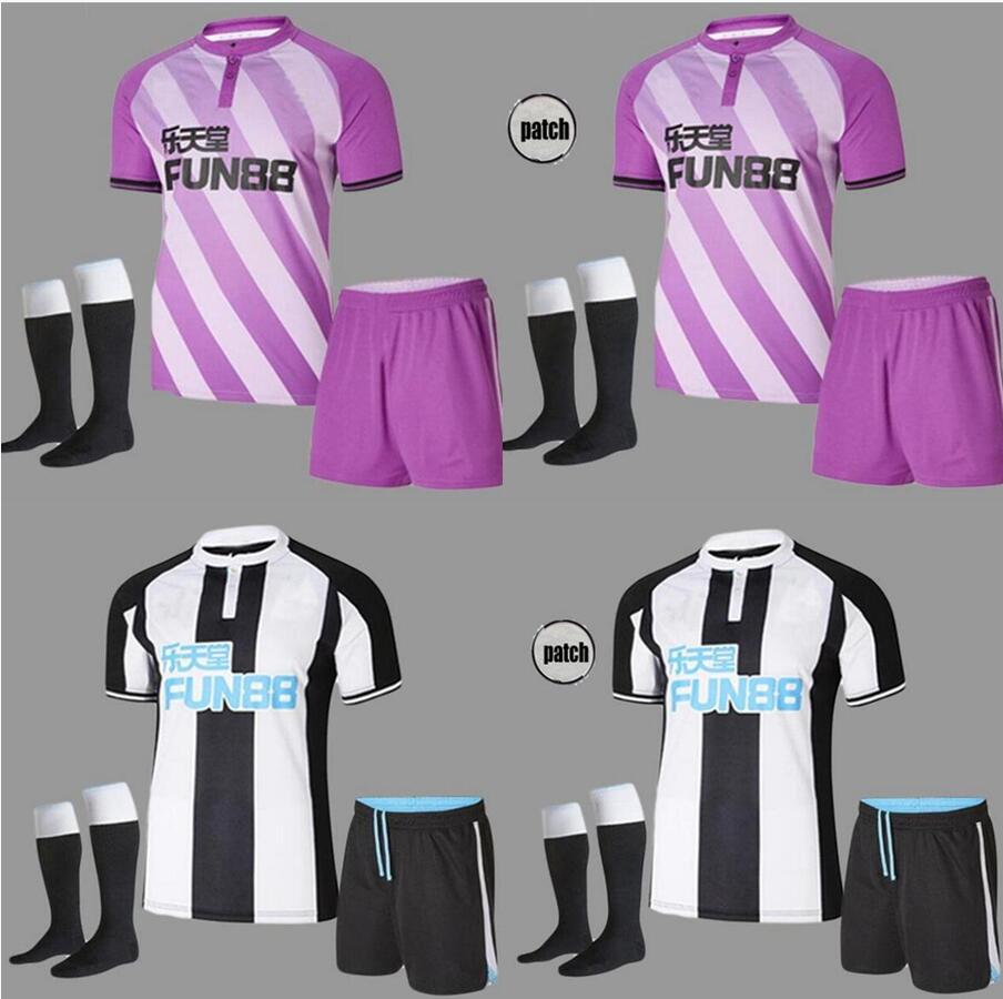 

Adult+kids kit 21 22 nufc Soccer Jerseys home away United SHELVEY WILSON 2021 2022 camisetas JOELINTON SHEARER Football Shirt ALMIRON RITCHI, Black