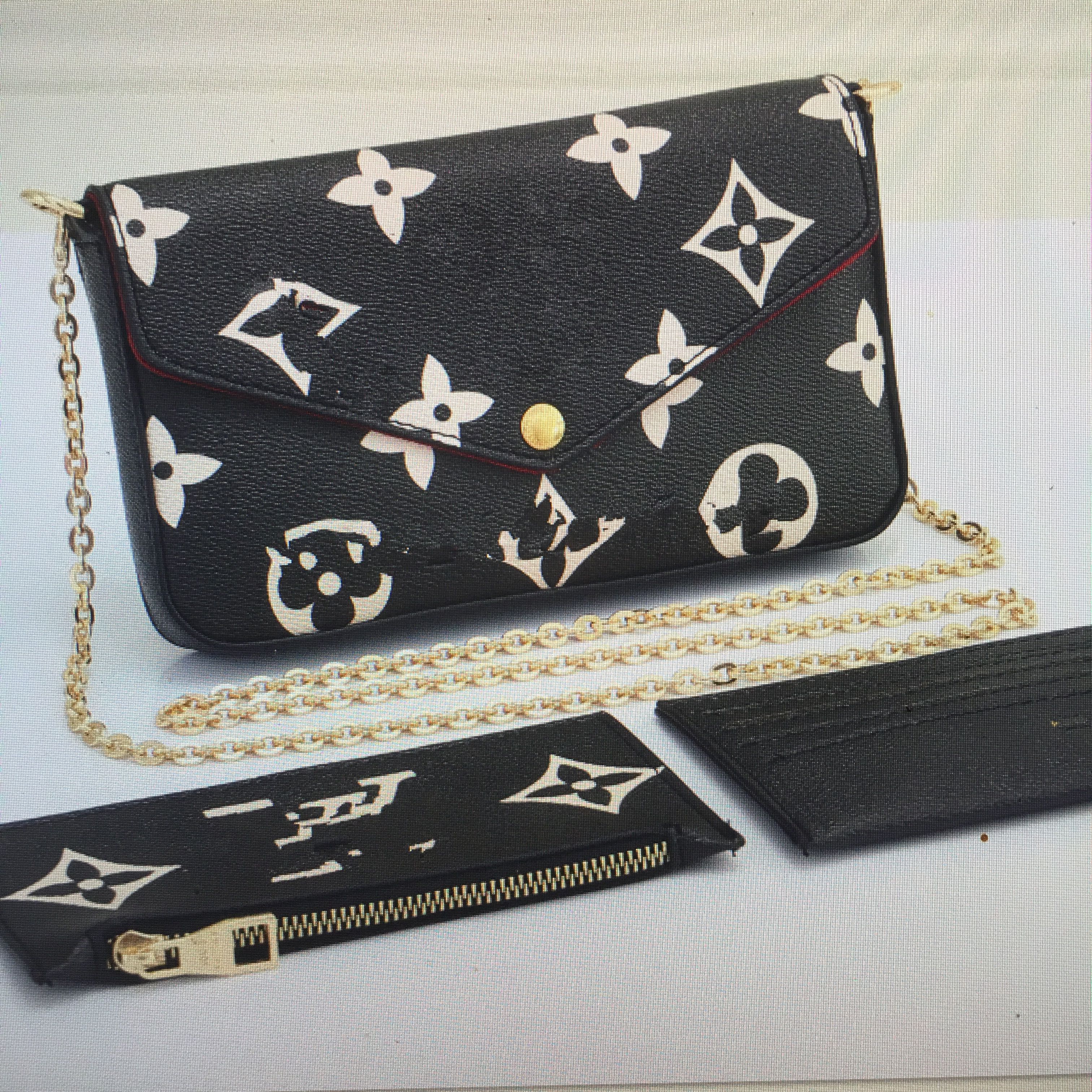 

three in one Luxury brand Louisbags Women Designer Bags 2021 Crossbody Handbag Handbags Wallet travel messenger bag LOUIS'S VUTTON'S LVs LOUISING VITTONING GG's YSLs, 15
