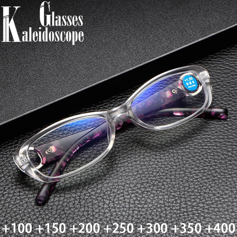 

Sunglasses Classic Reading Glasses Women Purple Leopard Frame Hyperopia Small Sqaure Frames Resin Lens Diopter +1.0 +1.5 +2.0