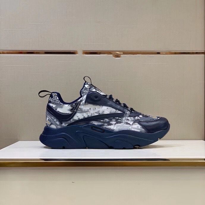 

Mens Technical Knit Calfskin Trainers Platform Sneakers luxurys design FashionReflective Couple Casual Shoes MKYJ65445