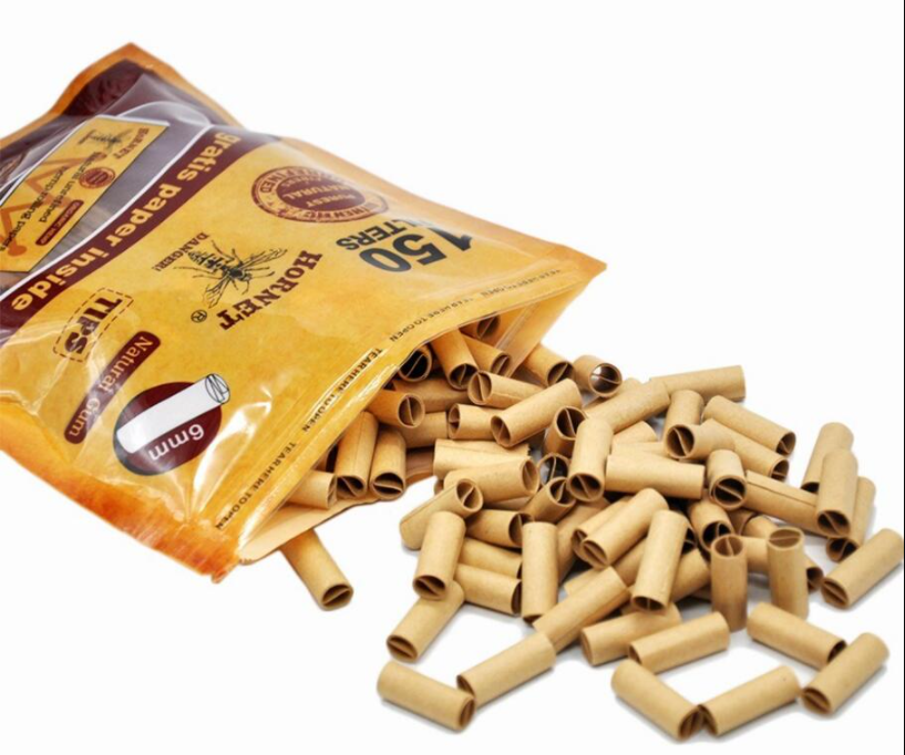 

Disposable Tobacco Cigarette Filter Tip Pre Rolled Smoking Cigarettes Filters Holder Rolling Paper Tips ju0137