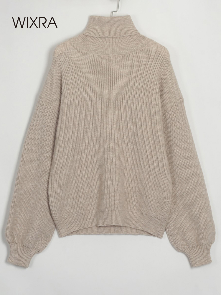 

Wixra Turtlene Sweater Women Pull Femme Jumper Casual Korean Cashmere Ladies New Coming Top Autumn Winter, Green