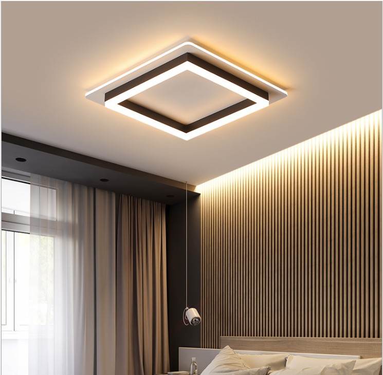 

Modern ceiling lights for hallway balcony corridor Coffe white light lamps bedroom luminaria teto acrylic lamparas de teco