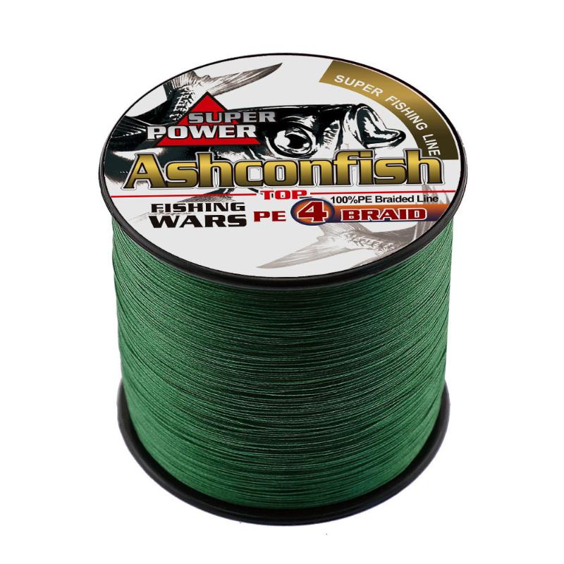 

Braided Fishing Line 500m 1000m Super Pe 4 Strand Thread Saltwater Wire 2 8 60 80 100LB Color Never Come Off Braid