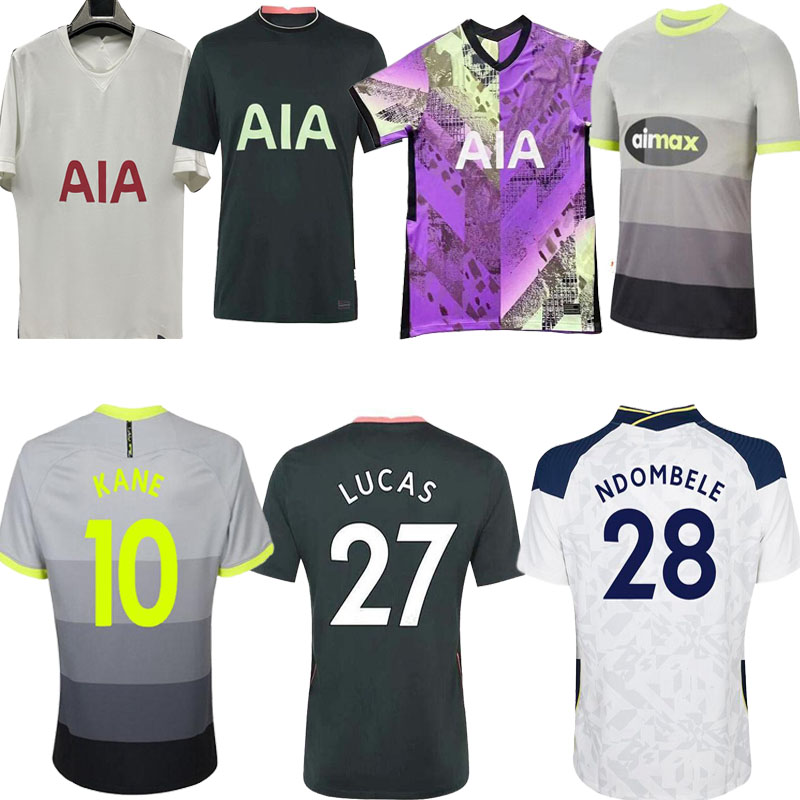 

20 21 BALE KANE SON CLARKE NDOMBELE Soccer Jerseys 2021 DELE jersey Football shirt WINKS Men Kids kit, Black