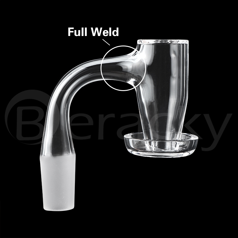 

20mmOD US Grade Full Weld Smoking Beveled Edge Terp Slurper 45*90 Degree Slurpers Quartz Banger Nails For Glass Bongs Dab Rigs Pipes