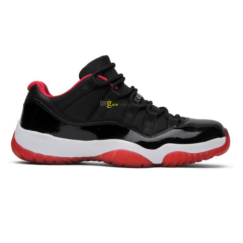 

11 Low Bred Basketball shoes Mens Womens 11s Sneakers for sale us 5.5-13 528895 012