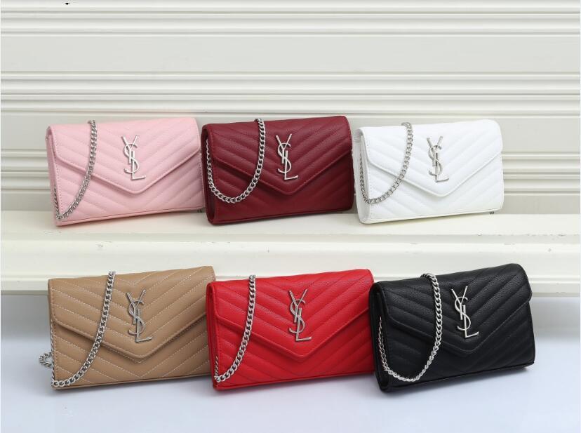 

YSLFashion Crossbody Shoulder HandBag Women Purse Messenger Bags Wallet Tote ClutchLOUISBAGVITTON001, Red;black