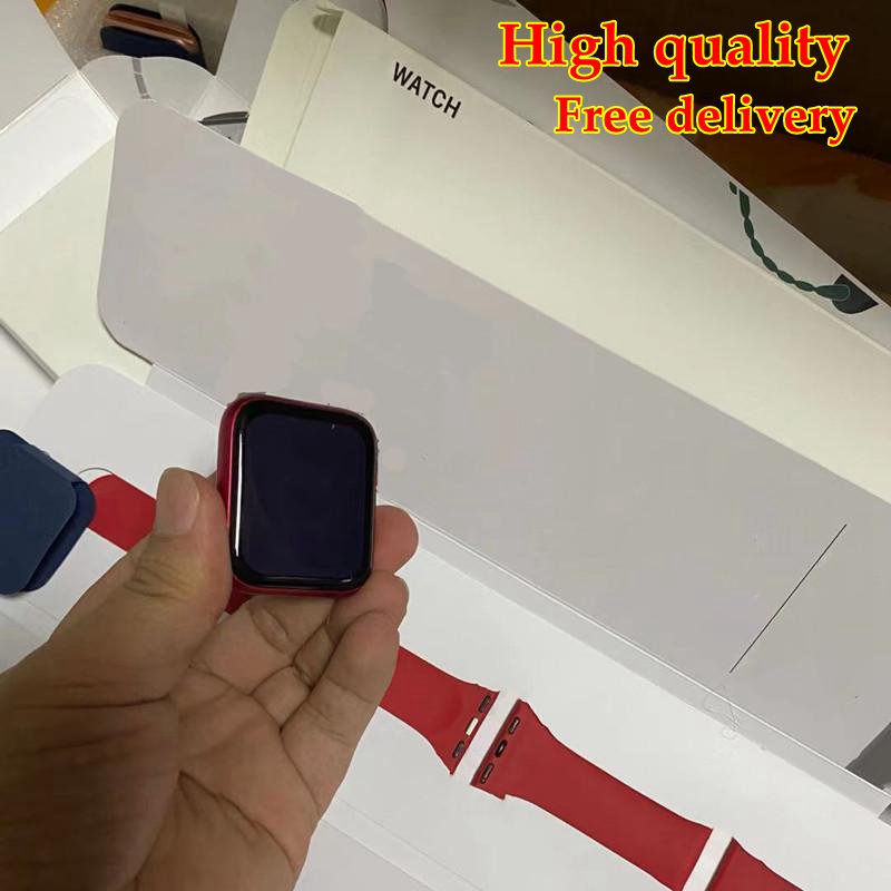 

2021 new bestquality 44mm luxury watch seris 6 Bluetooth wireless charging waterproof portable device heart rate blood pressure electrocardiogram sleep monitor