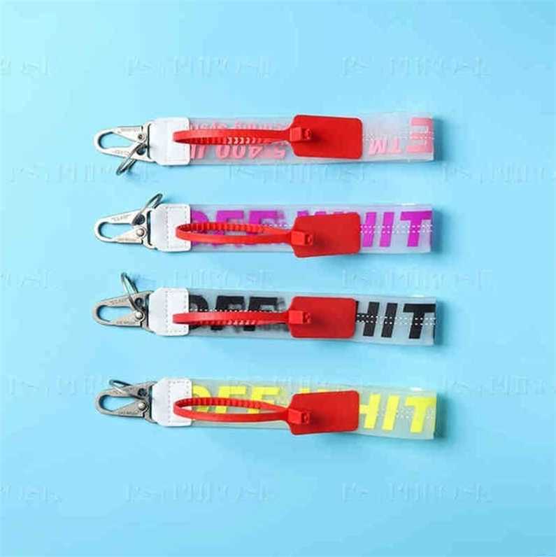 

Keychains Off High Quality White Mobile Phone Chain Wrist Lanyard Birthday Camera Jeans Accessories Rpp8