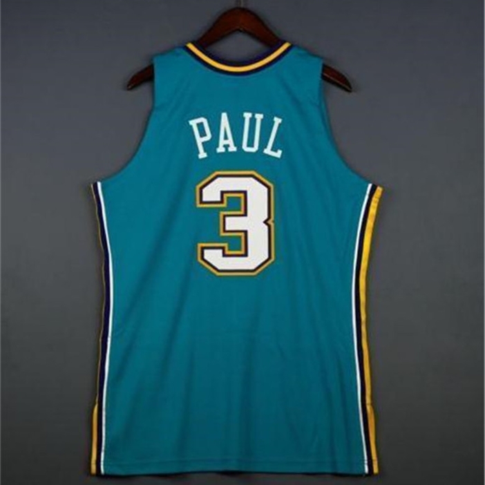 

007 Vintage Men Youth women Chris Paul Mitchell Ness 05 007 Jerseys College basketball Jersey custom any name or number jersey, Black