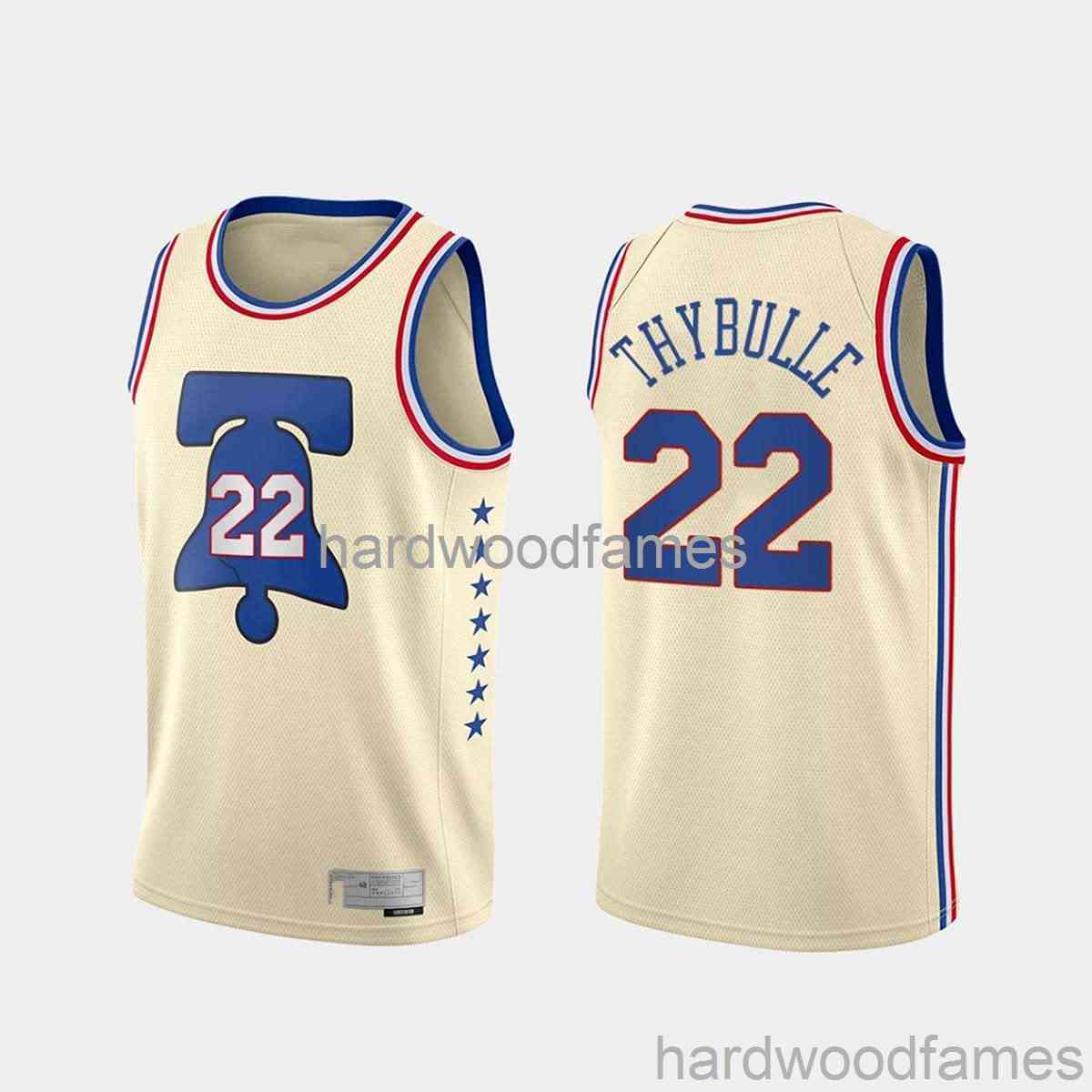

Stitched #22 Matisse Thybulle Classic Jersey custom men women youth basketball jersey -5XL 6XL, Ivory