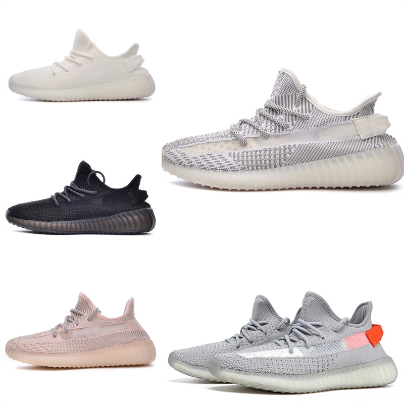 

brbtl kanye women quality west shoe men running shoes boost 350 350 cloud white true form lsrafil fade bred zebra, Black