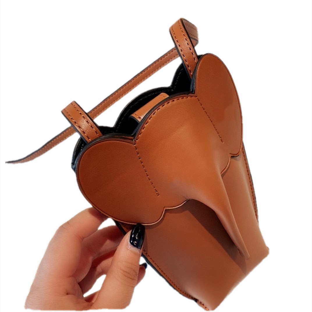 

Fashion new elephant cell phone Designer Bags messenger mini single shoulder Handbags casual cute lipstick bag coins card holders Wallets Pu