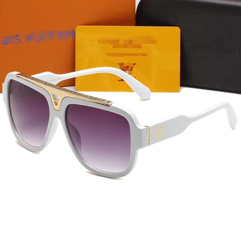 

Free ship fashion evidence sunglasses retro vintage men designer shiny gold frame laser logo women top quality with package 0970, White;black