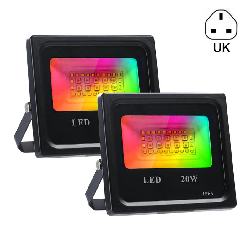 

Led Flood Light 20W Outdoor Wall Lamp Floodlight Spotlight IP66 Waterproof Street Garden Landscape Lighting Floodlights