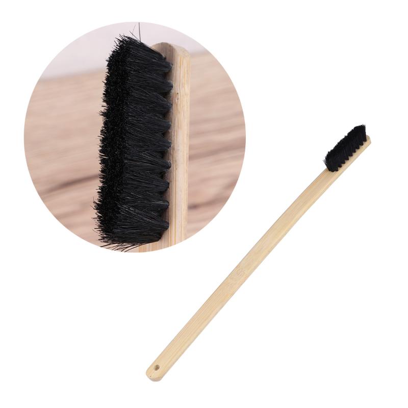 

Car Sponge Wheel Brush Long Wooden Handle Cleaning Crevice Angle Multi-Function Steel Ring Tool