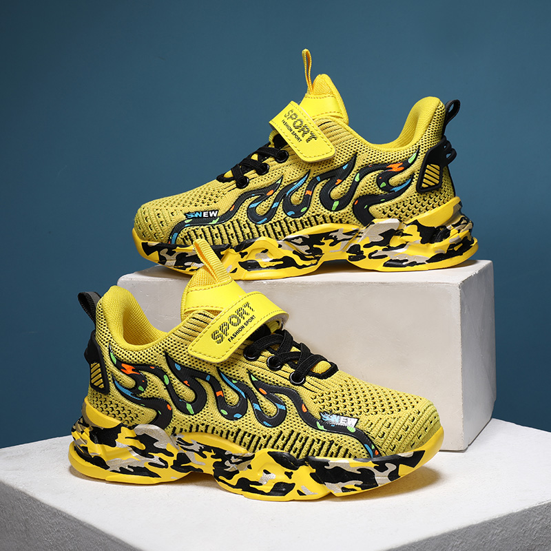 

Spring Children Shoes Breathable Mesh Sneakers for Boys Comforthable Outdoor Sports Shoes Boys Kids Running Shoes Tenis Infantil, Dark blue red