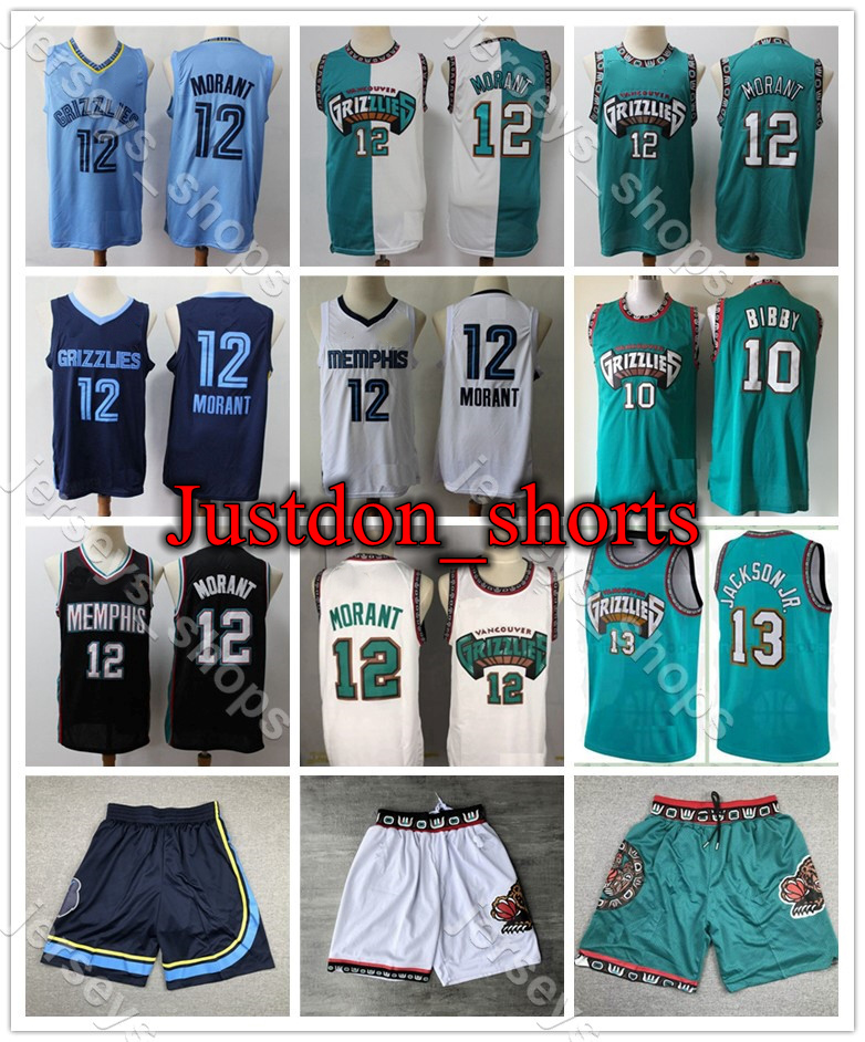 

Memphis Grizzlies Shirts Ja 12 Morant Basketball Jerseys Vintage Vancouver Shareef Abdur Rahim Reeves 50 Hardwoods Classics, Black;red