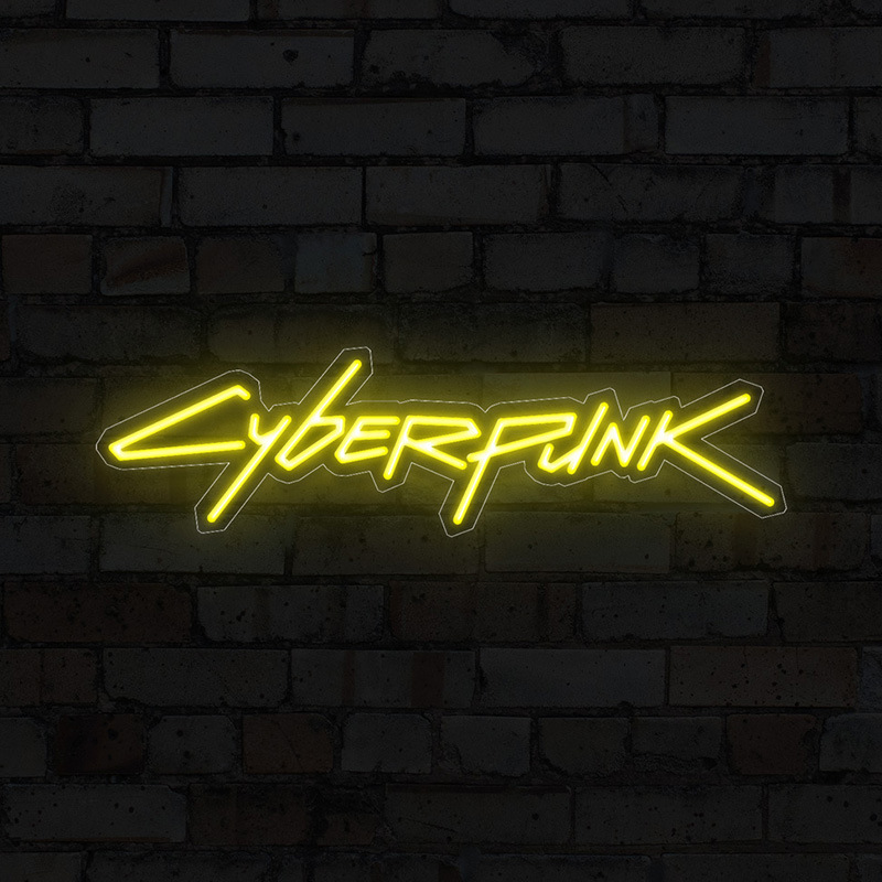 Hot Food Cold Beer Bar and Grill LED Neon Signs Custom Cyberpunk Business Advertisement Sign Wall Hanging Light Restaurant Decor Lamp 80*22cm
