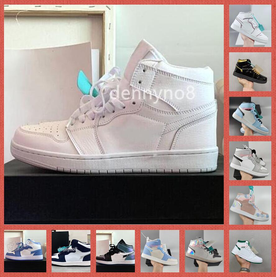 

Mens Sneakers Trainers Fashion OG High Top Leather Casual Outdoor Shoes Unisex Skateboarding Sports Shoes 36-44, Pink