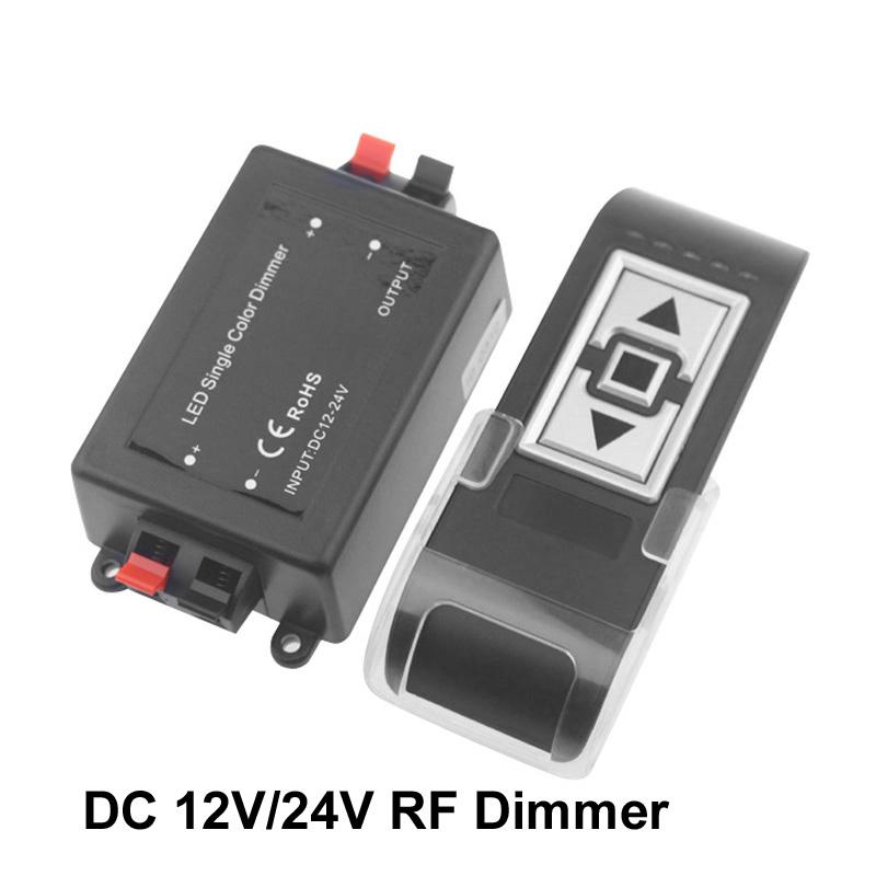 

Led Dimmer 12v 24v For Strip Light RF Wireless Remote Control 12 V Dimmers