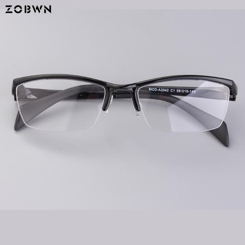 

Fashion Sunglasses Frames Men Women Glasses UV400 Square Anti Blue Moldura De Quadros Stereoscopic TR90 High Quality Extremely Light Busines, Black