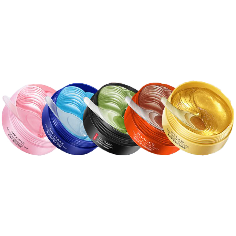 

60PCS/Set Collagen Eye Mask Gold Seaweed Moisturizing Gel Eye Patches Remove Dark Circles Anti Age Bag Eye Wrinkle Skin Care