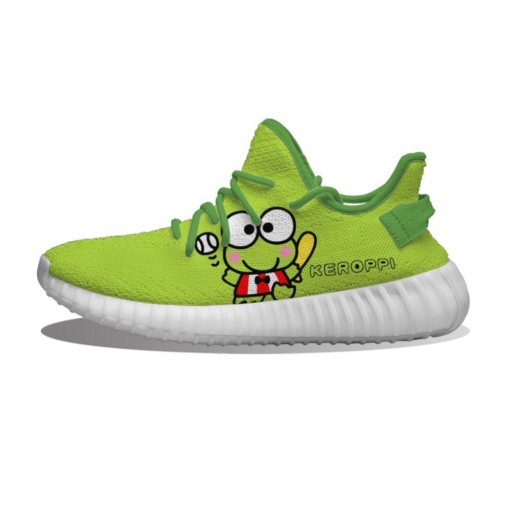 

Diy Custom Cute Keroppi Running Shoes Mesh Printed Mens Womens Trainers Outdoor Sports Sneakers, Others