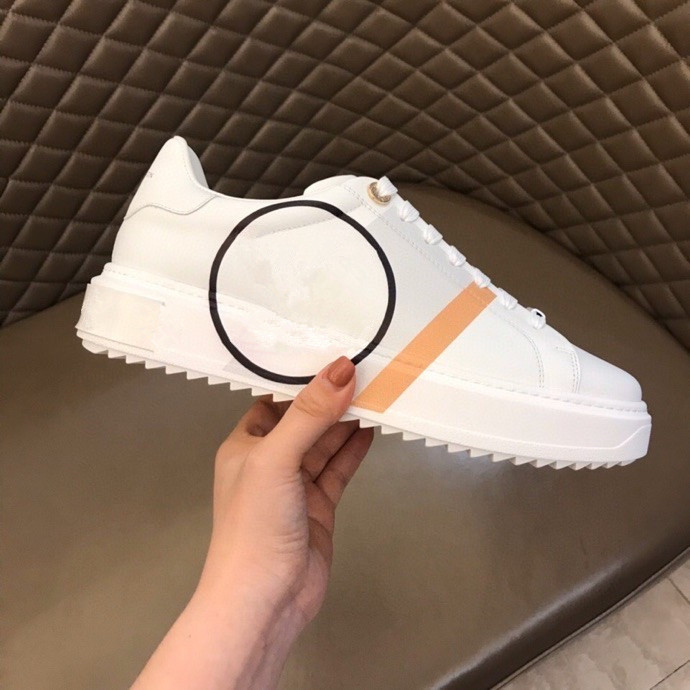 

Valentin platform Sports shoes for men and women the spring and autumn Diamond Lace up Lady shoes Leather breathable sports leisure shoes, 01