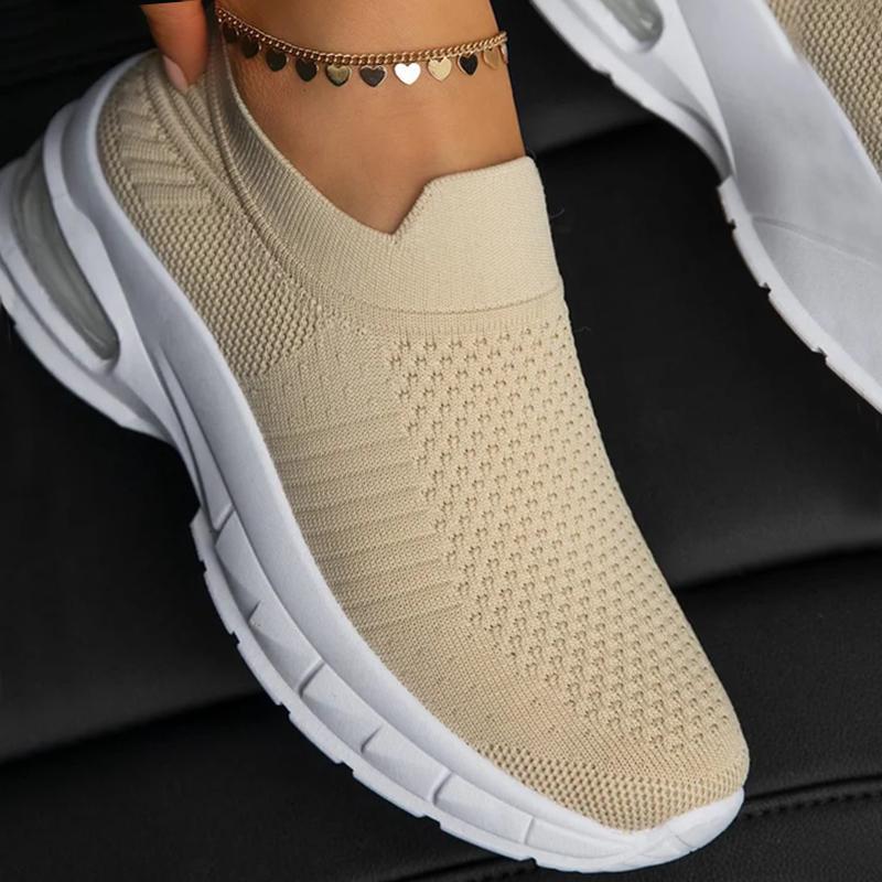 

new sneakers women shoes elastic band shallow sports shoes female solid color sport woman fashion black grey for ladies flats mm, Black;white