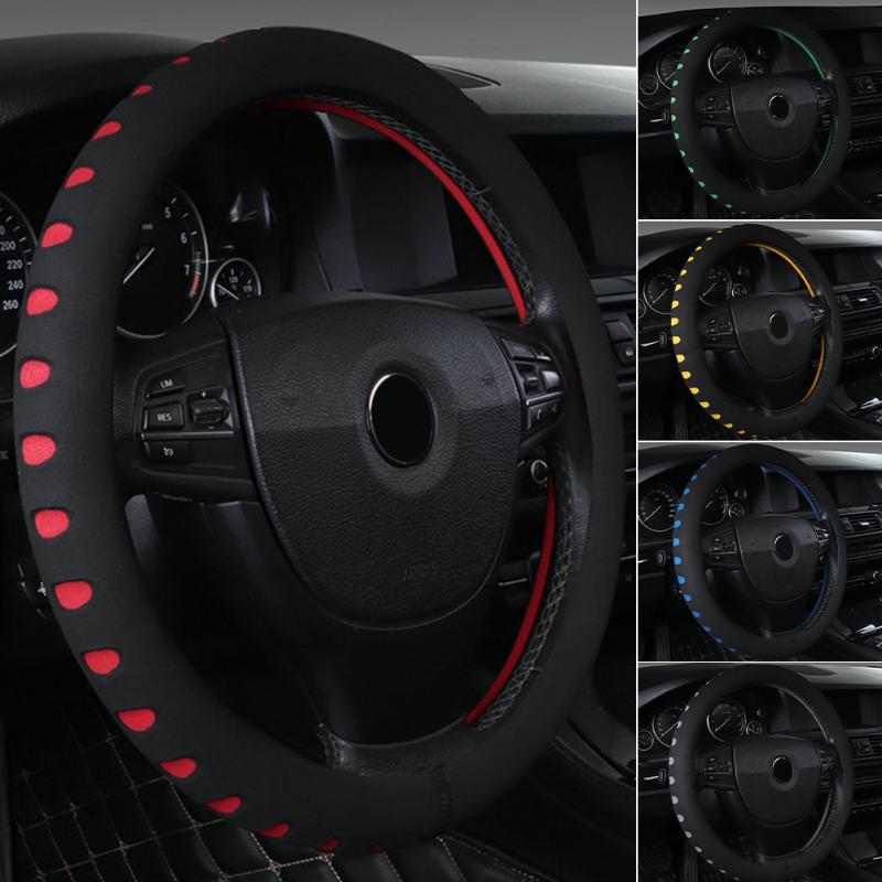 

Steering Wheel Covers 15inch Cover 38cm Elastic EVA Car Sports Punching Non Slip Auto Interior Accessories
