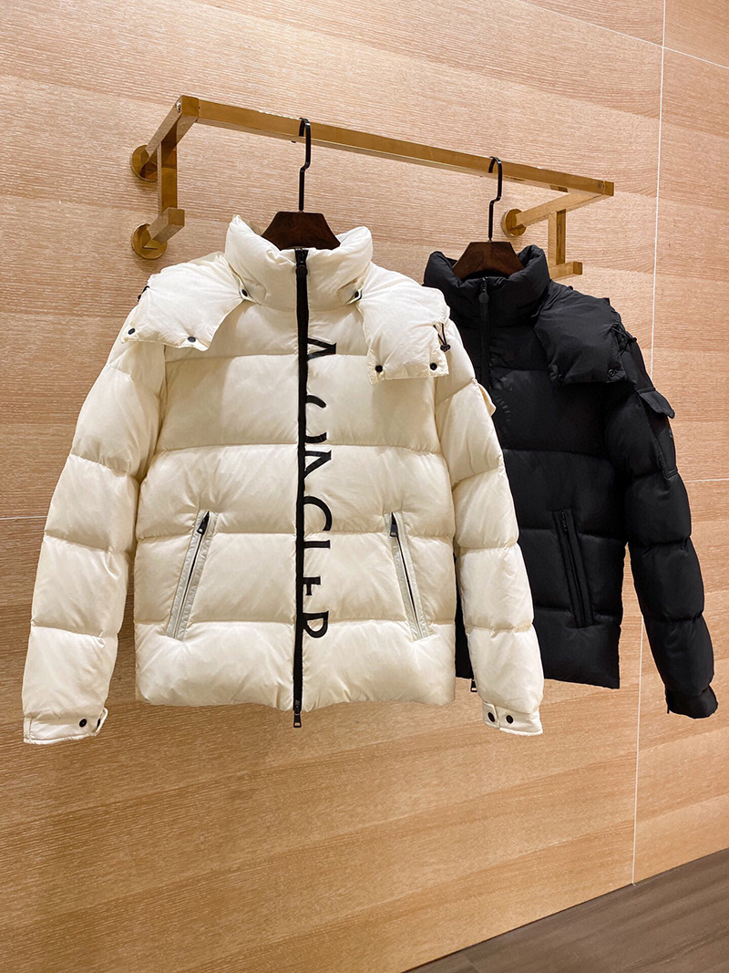 

Designers Luxury Monclair MAURES Mens Womens Winter Down Jackets Parkas Moncle Monler Paris Italy Italian White Black Warm Coats Outwear Clothes Top High Quality, Contact
