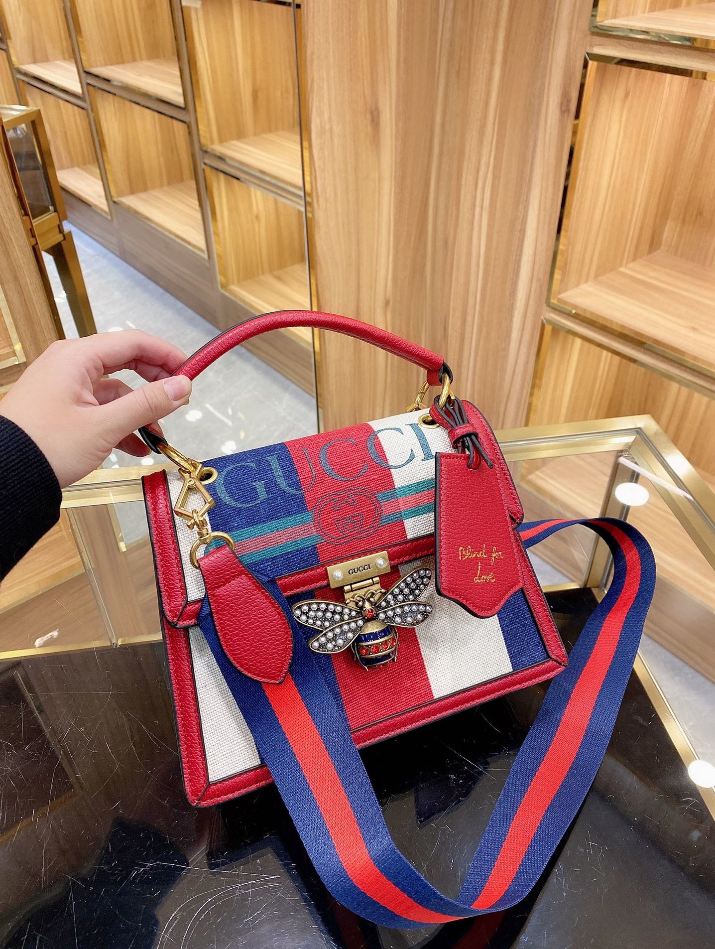 

Top Luxury Leather Shoulder Bags Handbag High Quality Brand Handbags Wallet Women Crossbody Bag Fashion Vintage -L3153, Red;black