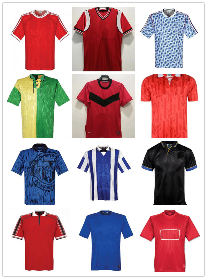 

1990 92 94 96 98 99 Retro United Rooney RONALDO 07 08 Soccer Jersey 85 KEANE SCHOLES FOOTBALL GIGGS SHIRT Beckham Manchester CANTONA, Ivory