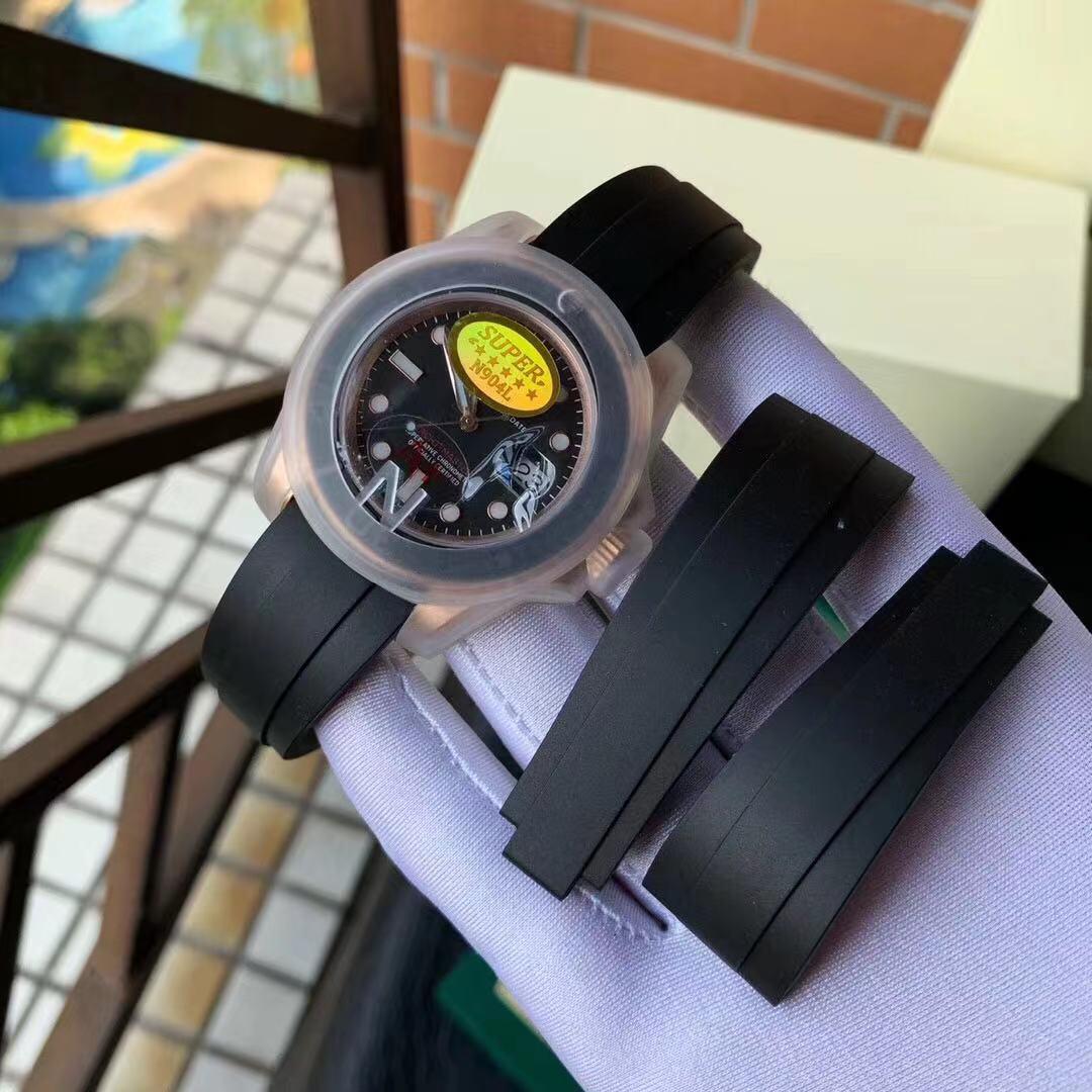 

N V8 orologio di lusso 2836 movement watches 40mm diameter Bidirectional rotating bezel super luminous Men's watch waterproof 116655, Box